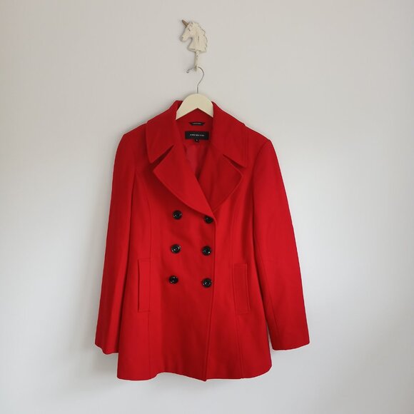 Jones New York - Red Jacket- Size 8-Fully Lined - Picture 2 of 6
